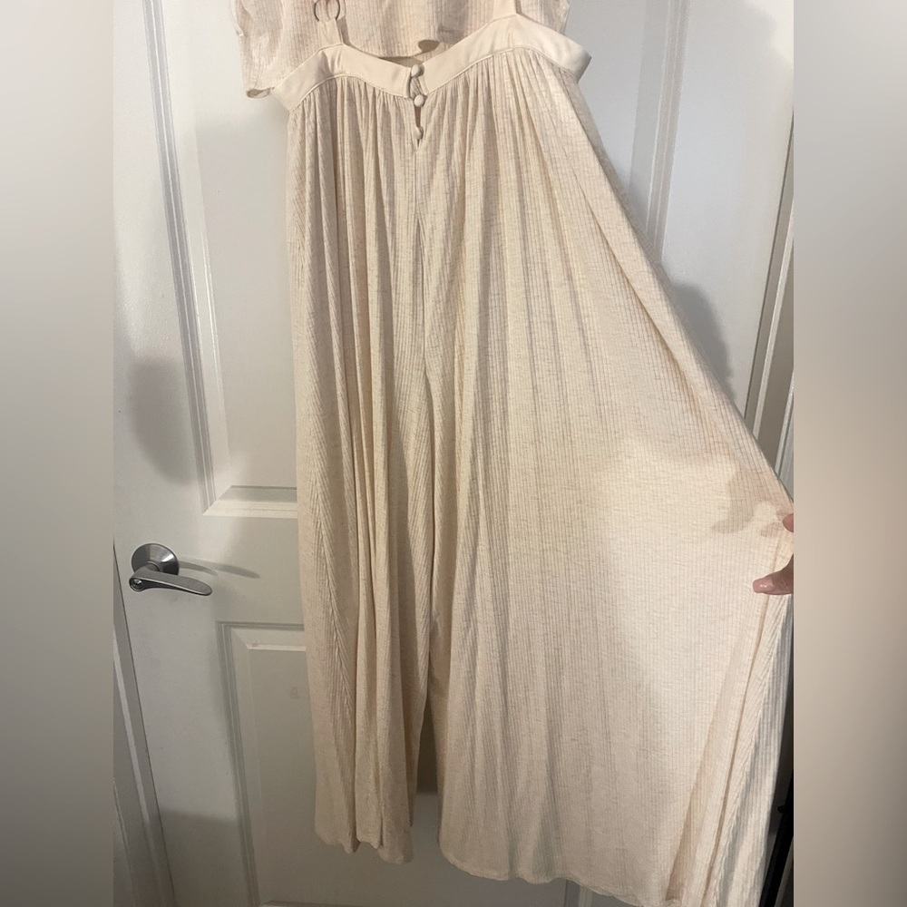Free People Brookside 2 Piece Overall Set. Size L. NWOT - Picture 14 of 15